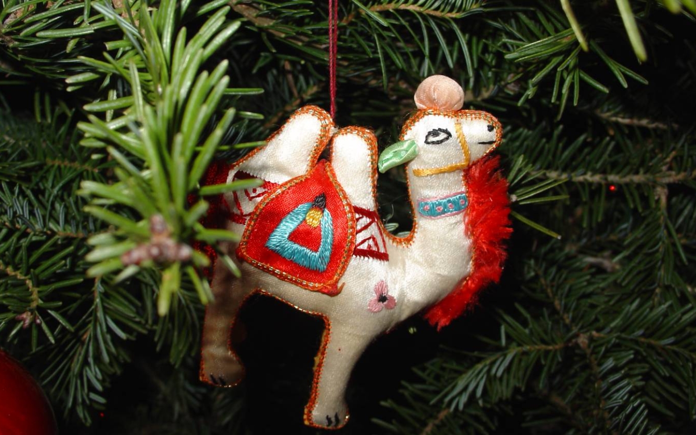 Les chameaux de Noël jouent un rôle important dans les contes festifs syriens (Flickr)