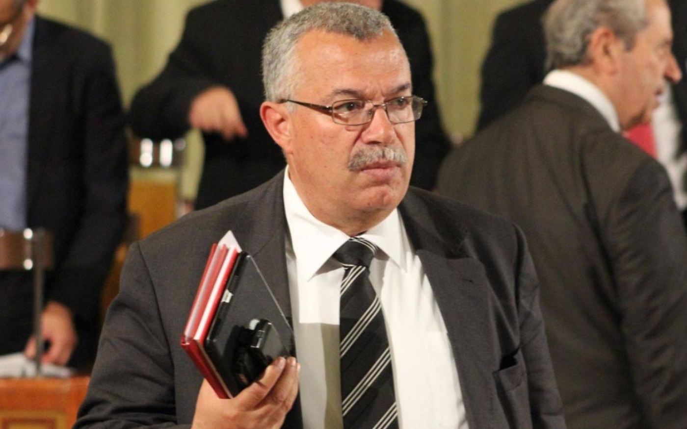 Noureddine Bhiri, deuxième vice-président du parti, chargé des Affaires parlementaires et membre des bureaux politique et exécutif, est considéré comme un des proches de Rached Ghannouchi (Facebook)