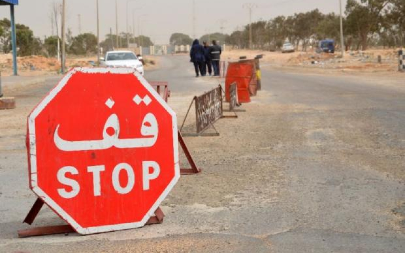 Les abords de la ville frontalière tunisienne de Ben Gardane (AFP)