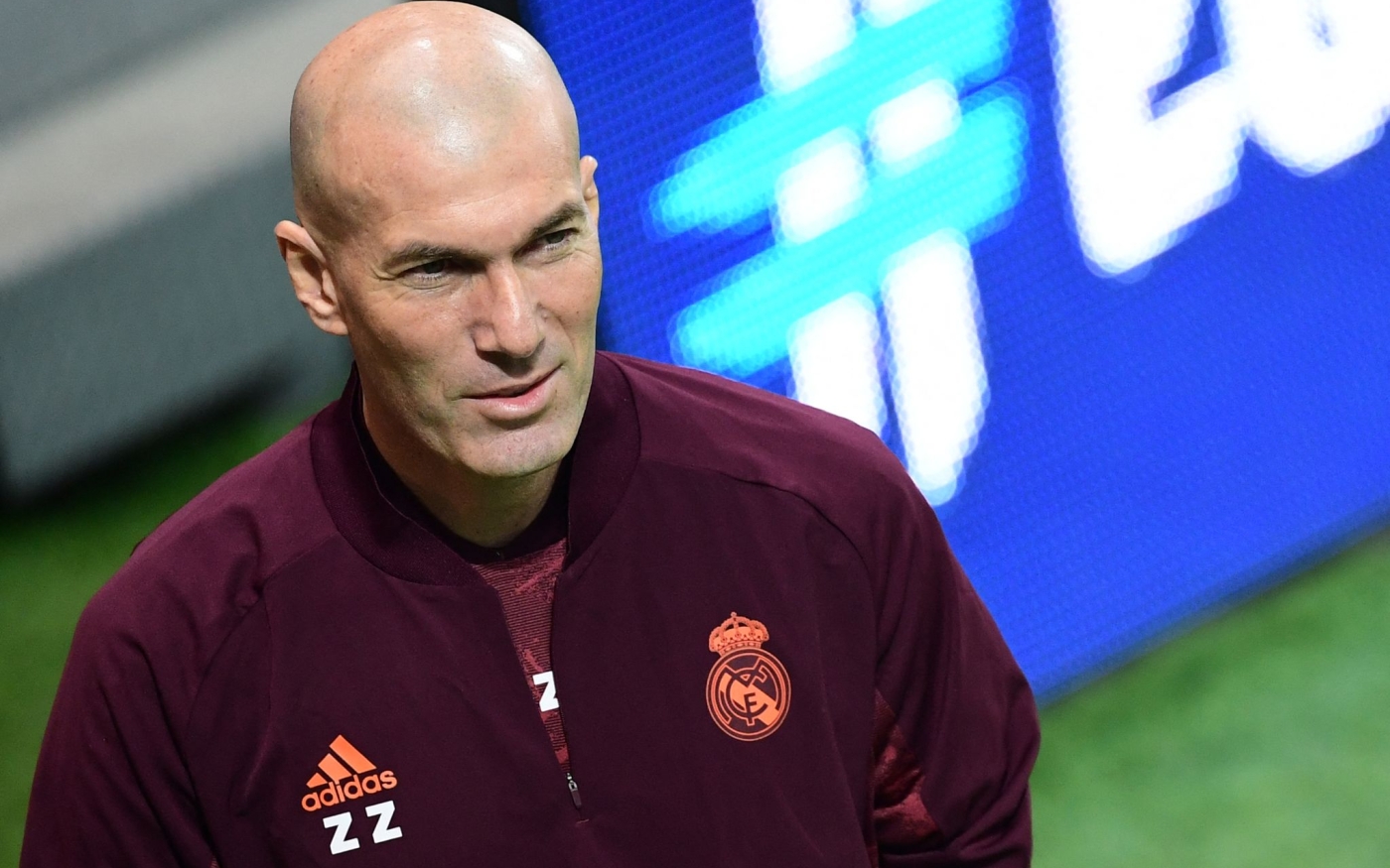 Zinédine Zidane a démenti des rumeurs présentant son père comme un harki (AFP/Miguel Medina)