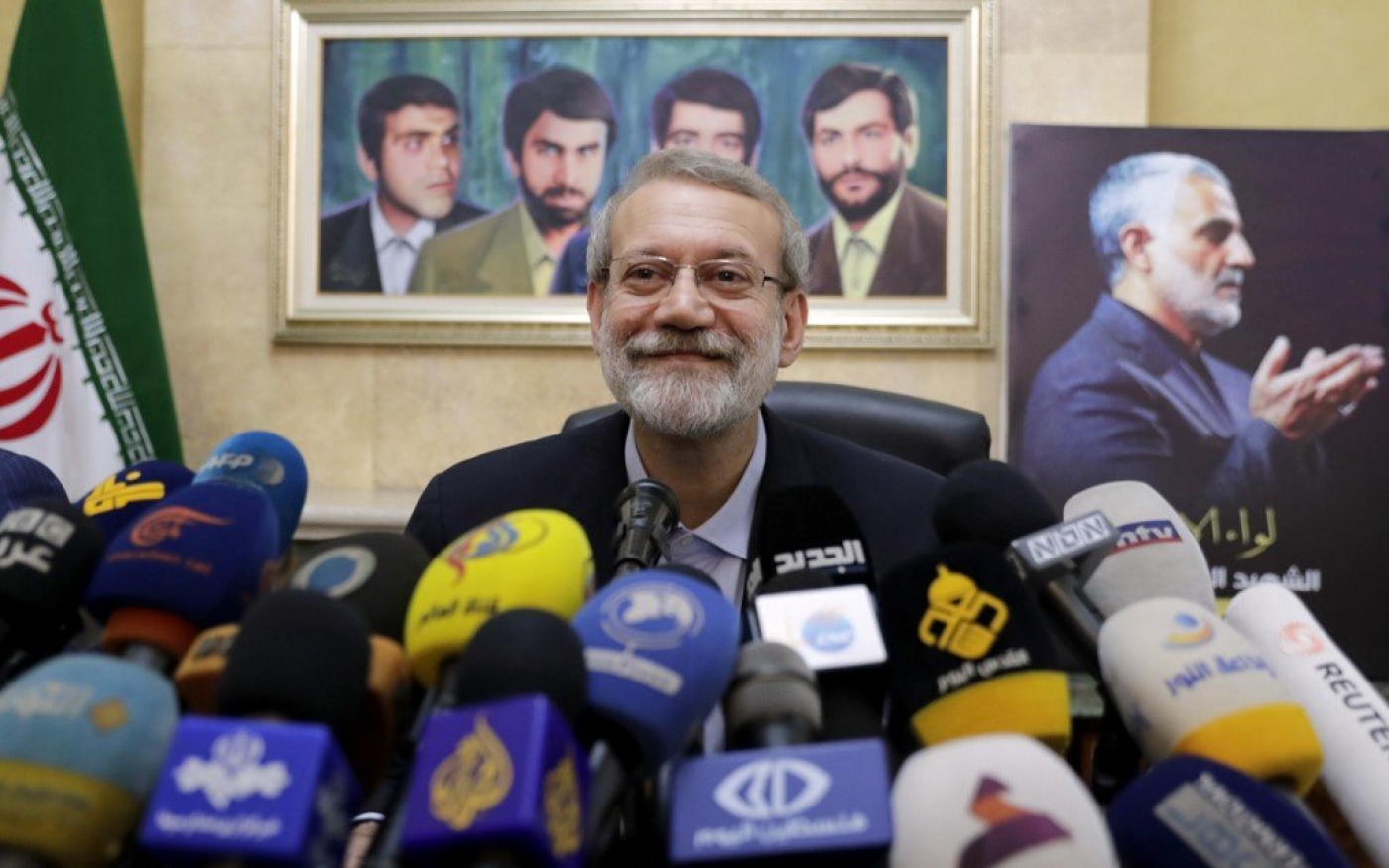 L’ancien président du Parlement Ali Larijani fait partie des candidats modérés potentiels (AFP)
