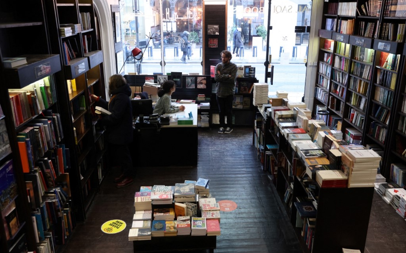 L’annonce de la fermeture de la librairie à la fin du mois a suscité une avalanche de messages de tristesse (AFP/ Isabel Infantes)