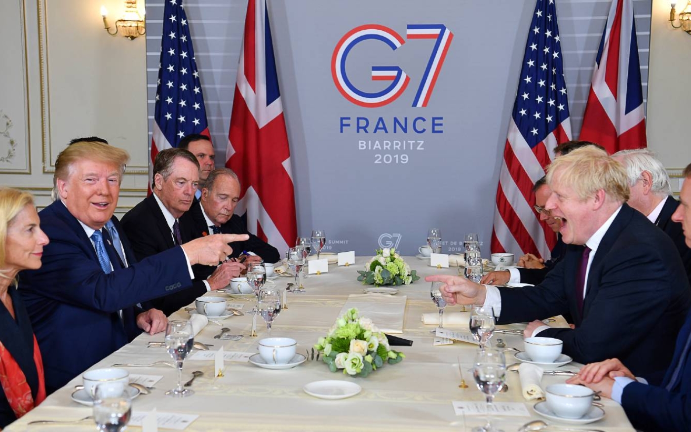 Le président américain Donald Trump et le Premier ministre britannique Boris Johnson ont toujours entretenu des relations étroites (AFP)