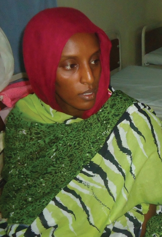 Meriam Yahia Ibrahim Ishag, a 27-year-old Christian Sudanese woman sentenced to hang for apostasy in 2014 (AFP)