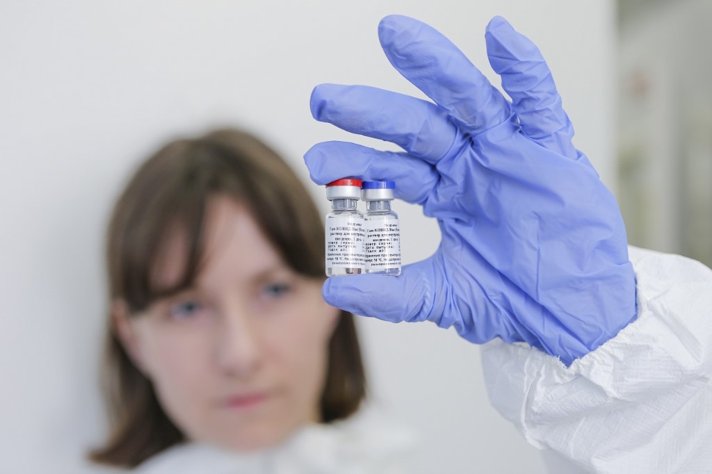 Le vaccin Spoutnik V mis au point par le centre de recherches moscovite Gamaleïa avec le ministère russe de la Défense (AFP)