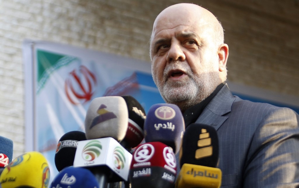 Iran’s ambassador to Iraq Iraj Masjedi has been blacklisted in the latest round of US sanctions 