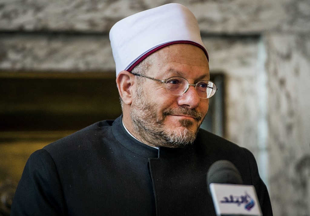 Shawki Ibrahim Abdel-Karim Allam, premier responsable de Dar al-iftaa en Égypte. Cette instance a prévenu contre la pratique du « poisson d’avril »  (AFP)