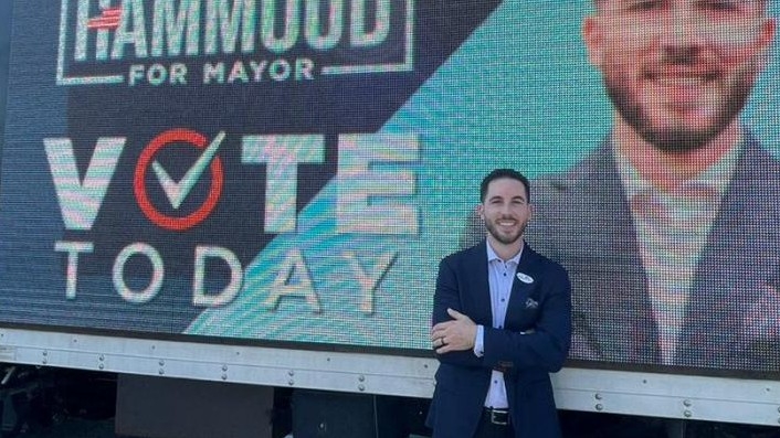 Hammoud won 55 percent of the vote in Tuesday's election.