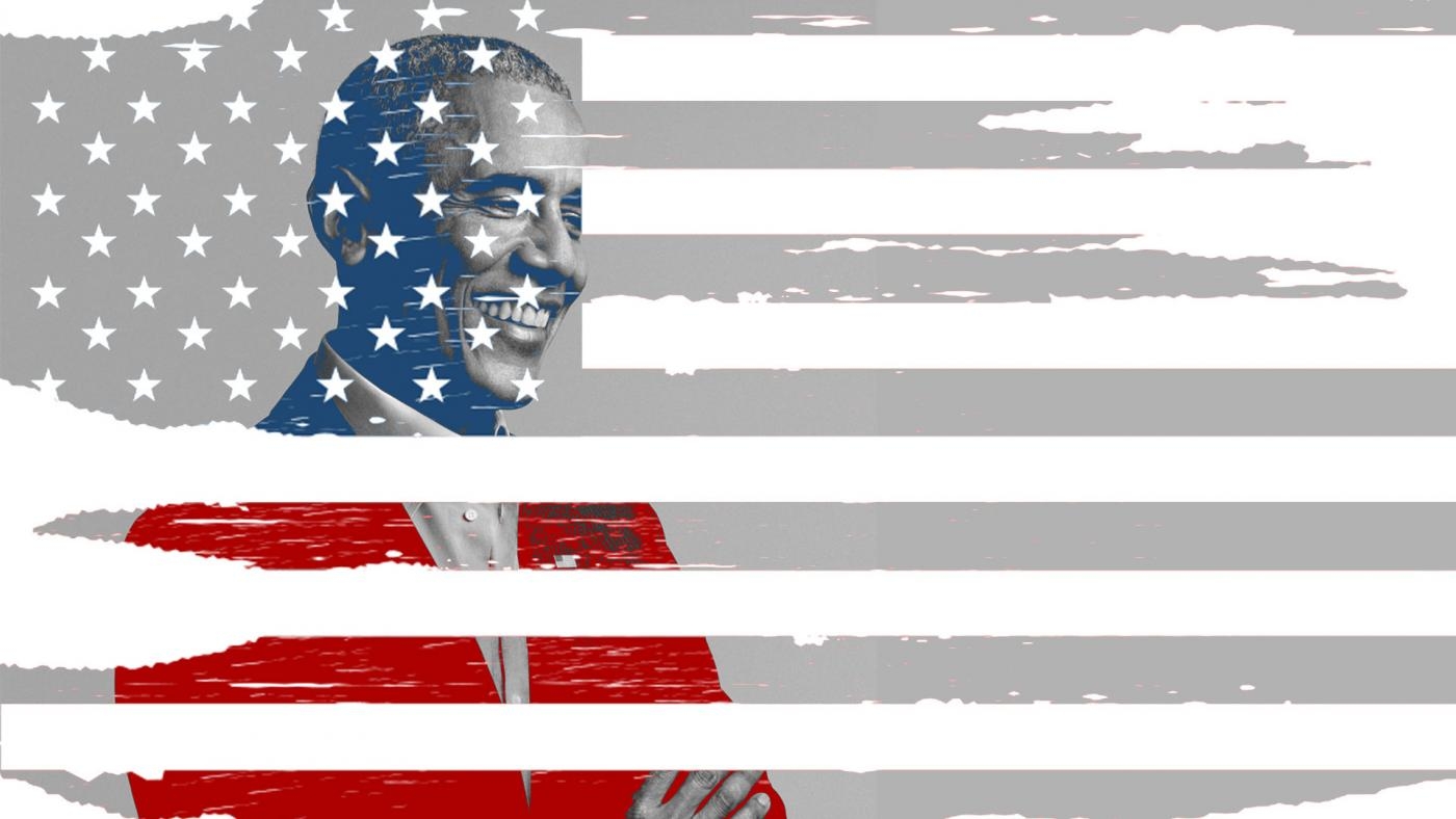 L’ancien président américain Barack Obama (illustration : Mohamad Elaasar)