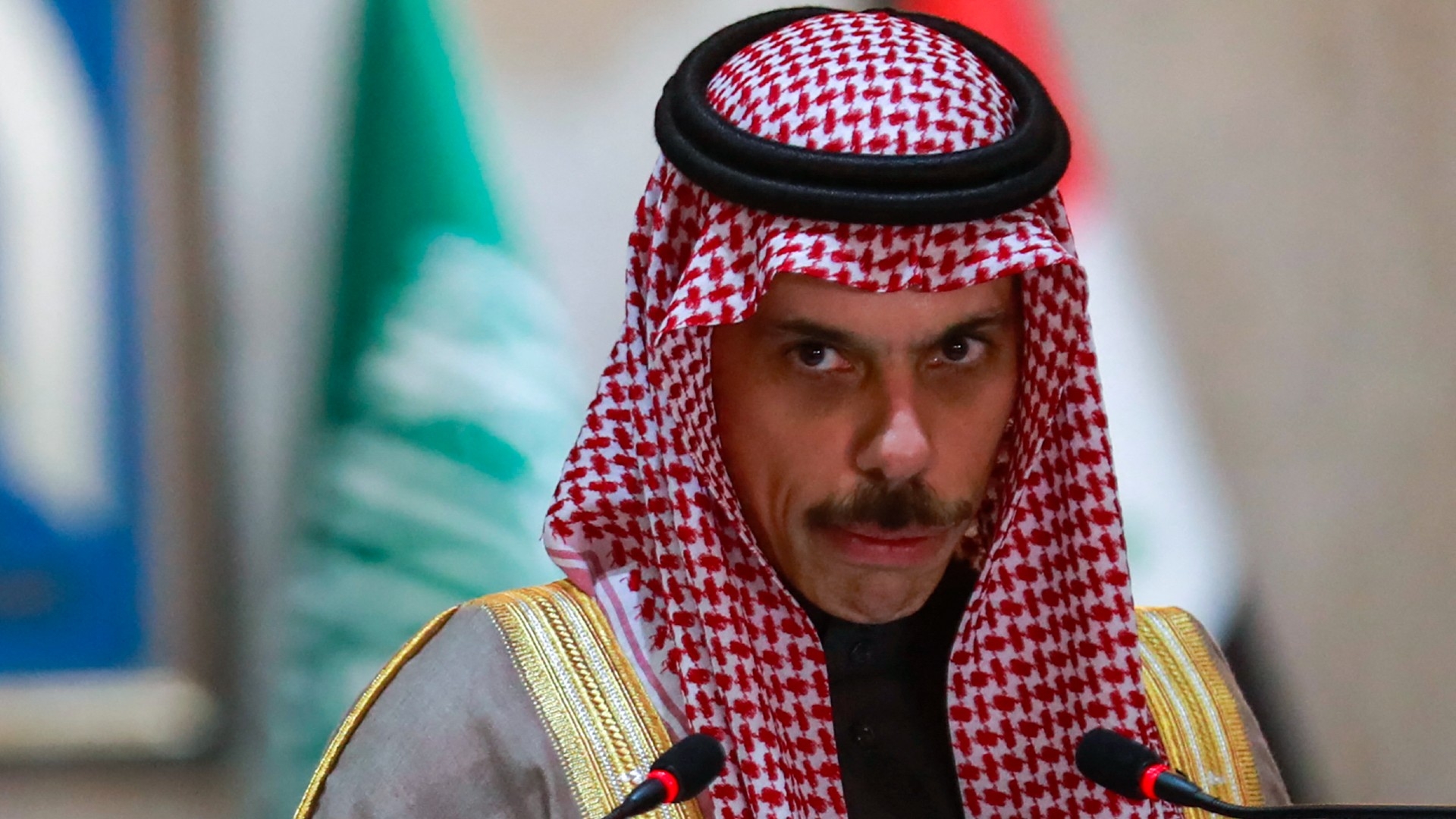 Saudi Foreign Minister Faisal bin Farhan al-Saud said that dialogue needed to be re-opened with Damascus to deal with "crisis points" (AFP/File photo)