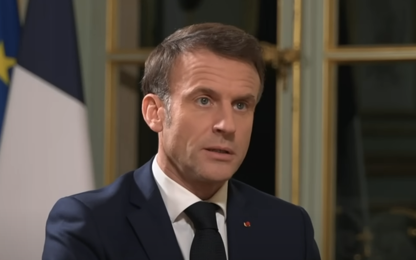 Le président français a précisé à la présidence israélienne que ses commentaires à la BBC « concernaient la situation humanitaire, qui reste une question importante pour lui et pour de nombreux pays » (capture d’écran)