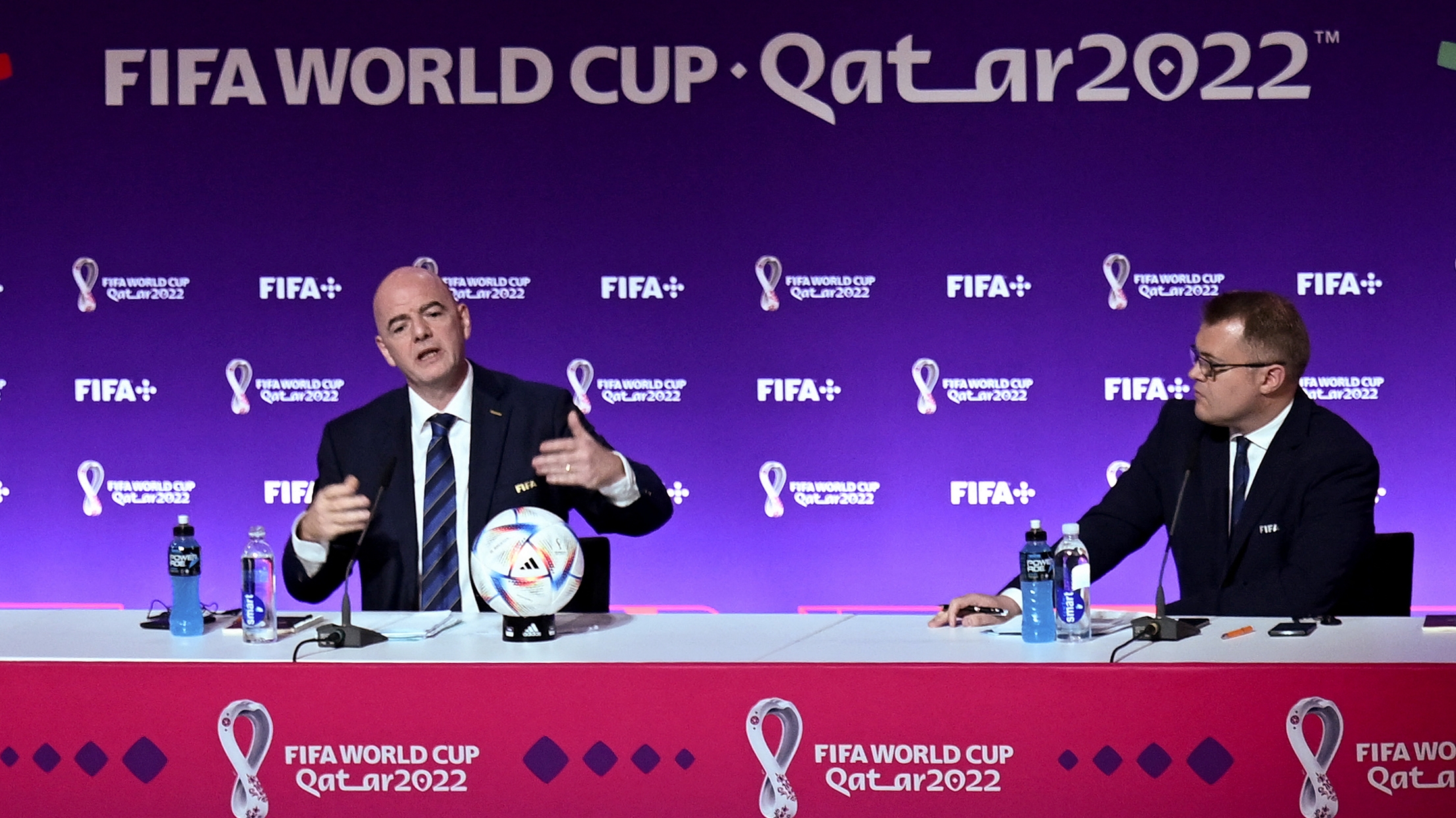 World Cup 2022 Fifa chief Infantino accuses critics of Qatar of hypocrisy Middle East Eye