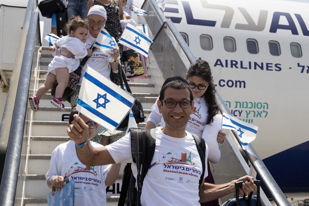 L’immigration de Juifs de France vers Israël a baissé de 42 % selon le ministère israélien de l’Intégration et de l’Alya (AFP/Jack Guez) 