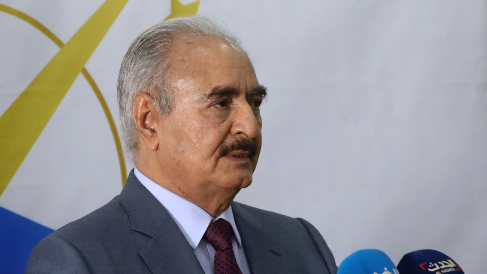Khalifa Haftar has been a resident of the US state of Virginia for decades.