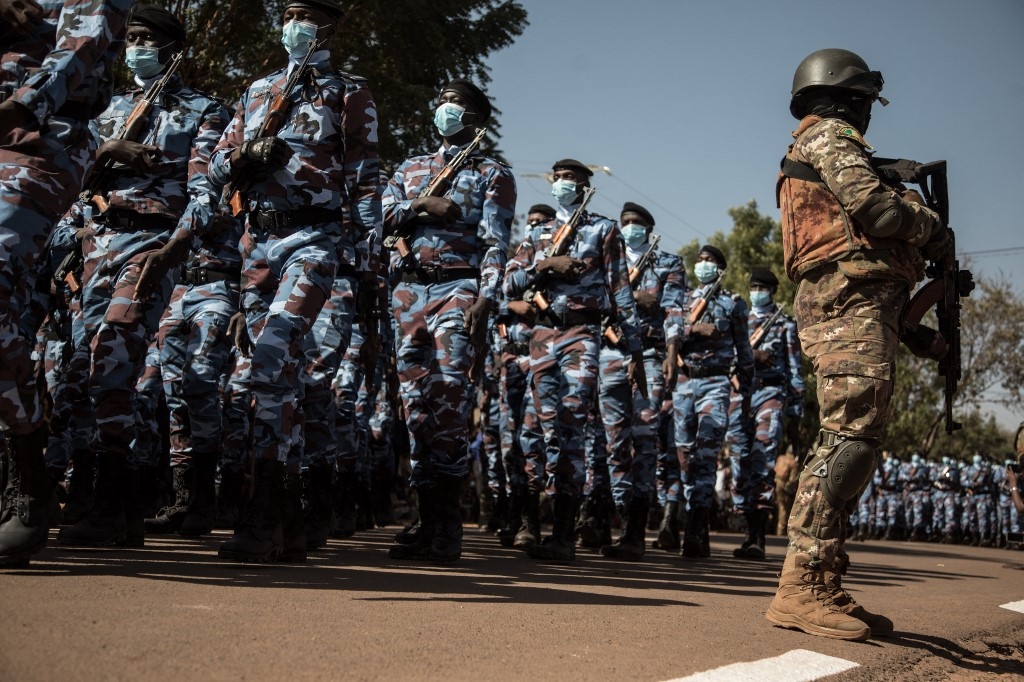 La France et les États-Unis accusent la junte malienne de s’être adjoint les services de la société de sécurité russe Wagner, aux agissements décriés (AFP/Florent Vergnes)