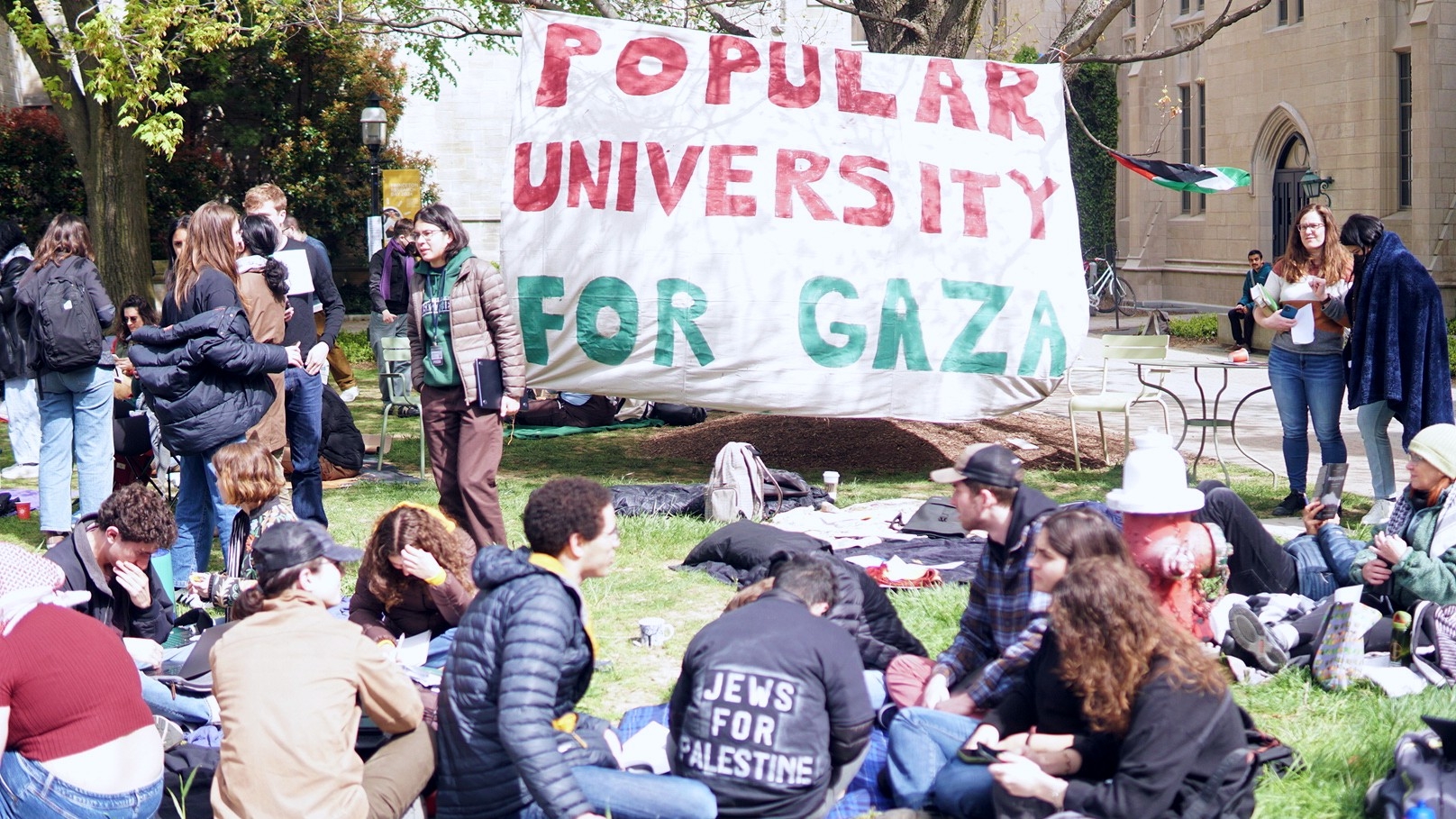 Pro-Palestinian students vow to 'de-occupy' Princeton after administration halts enca
