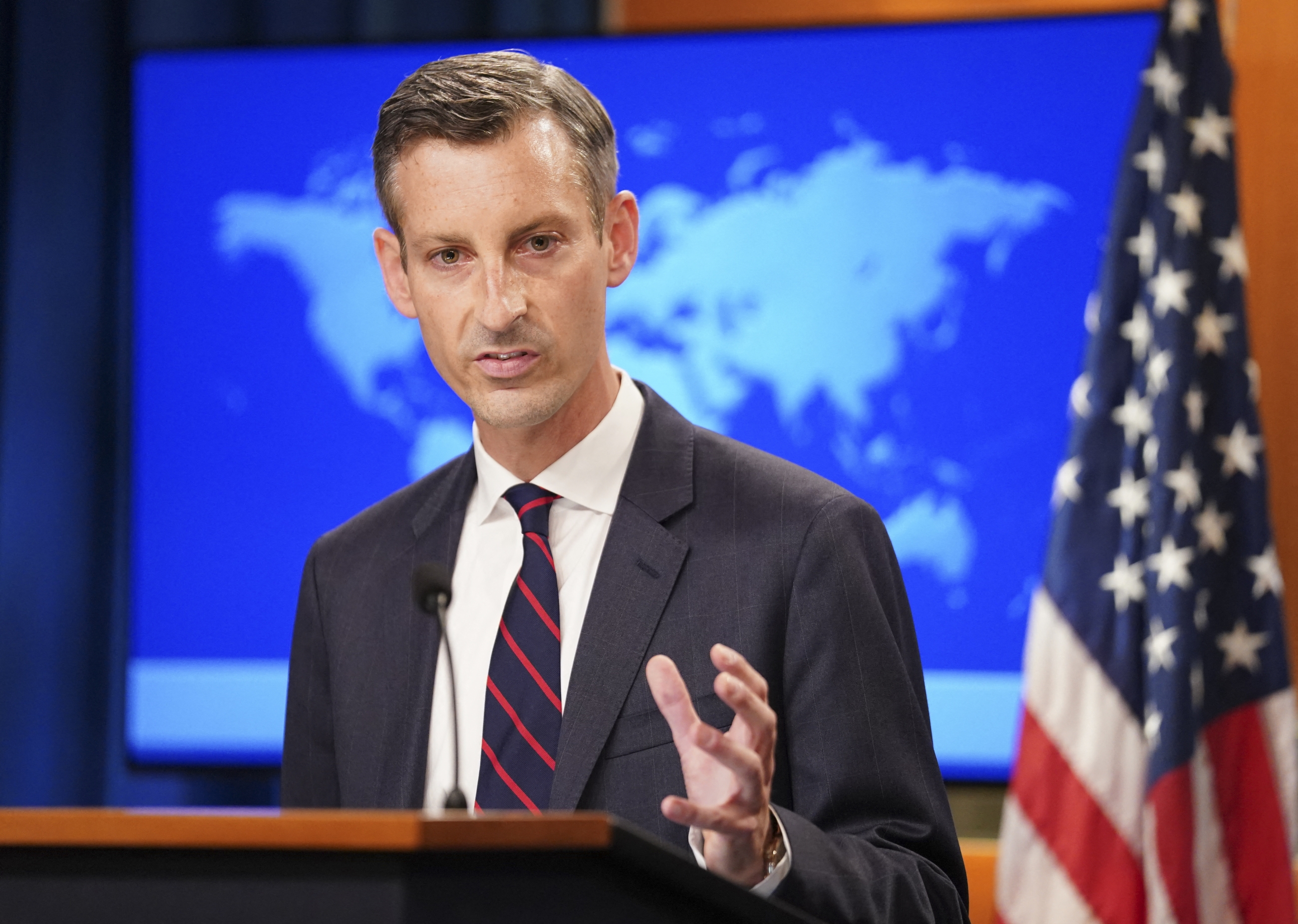 State Department spokesperson Ned Price announced on Monday the US would be suspending $700m in emergency assistance to Sudan.