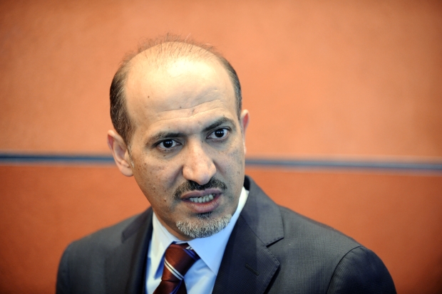Syrian National Council President, Ahmad Jarba is in the US this week (AFP) 