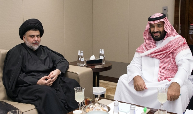 Bin Salman's dark and tangled web: How Saudi prince looms over the Middle East Moqtada%20al-Sadr%20in%20Jeddah%20and%20bin%20Salman%20in%20Jeddah%20in%20July%202017%20AFP%20Saudi%20Royal%20Palace