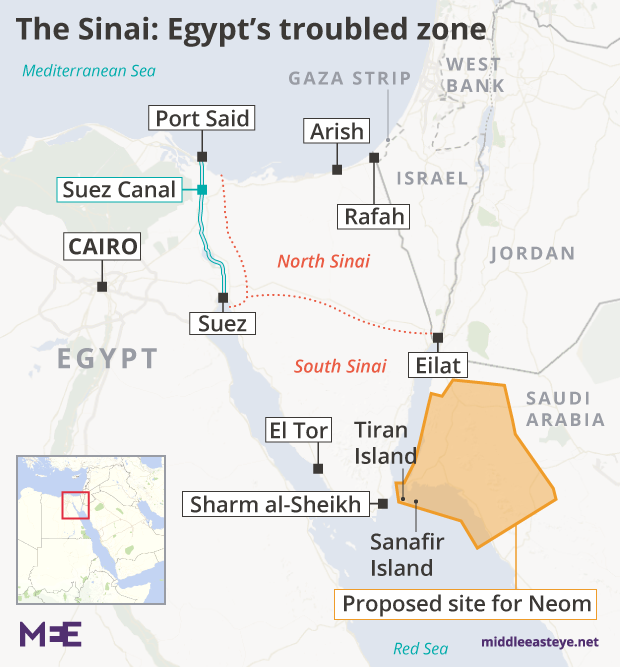 sini evacuation sinario scenario map egypt israel sisi rerror word 14-11-09
