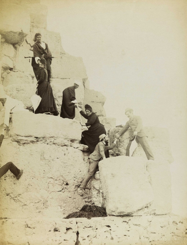 'I climbed up easily with the help of the Arabs, and on top we were more than thirty,” Dom Pedro II wrote in his diaries