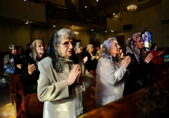 Armenians praying