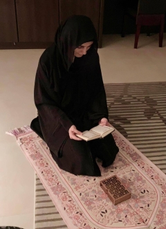 Mai Morsi spends her time in Ramadan in prayers and reflection (Mariam El Sayed)
