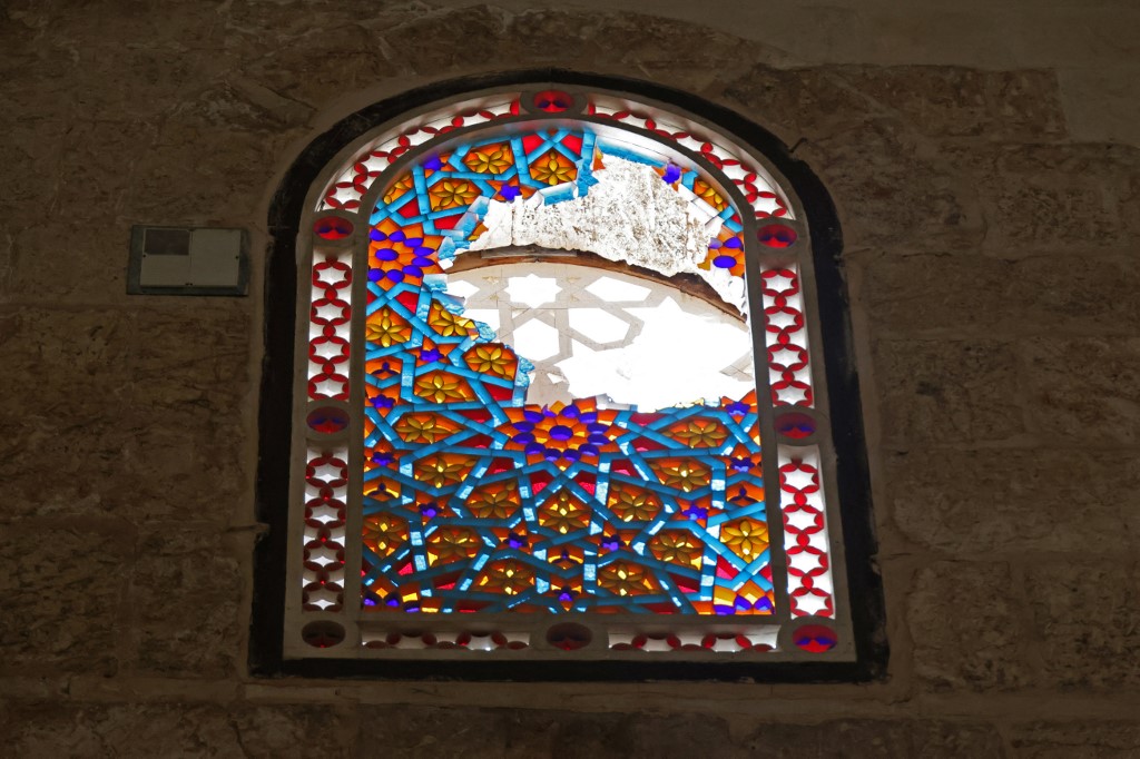 stain glass windows the dome of the rock 